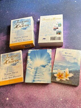 talking to heaven mediumship cards with book Doreen Virtue